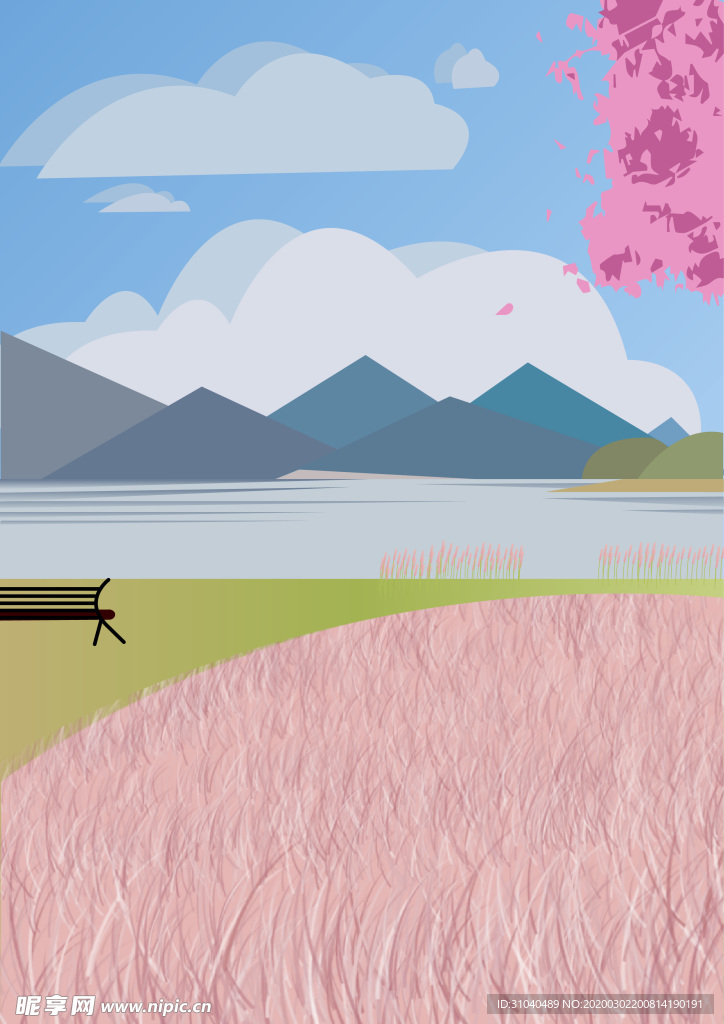 风景插画