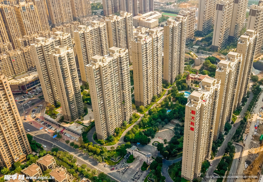 地产 小区 园林 实景 拍摄