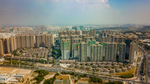 地产 小区 园林 实景 拍摄