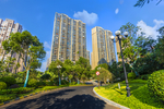 地产 小区 园林 实景 拍摄