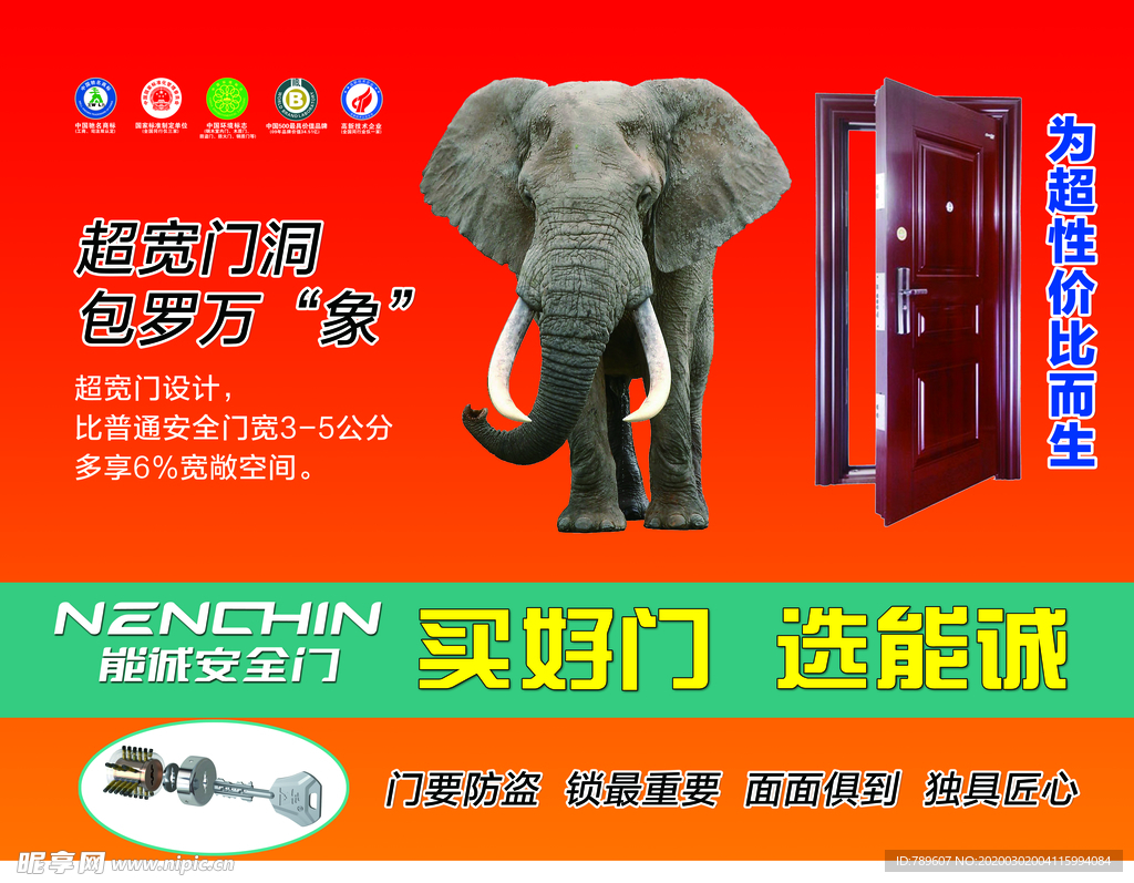 能诚安全门