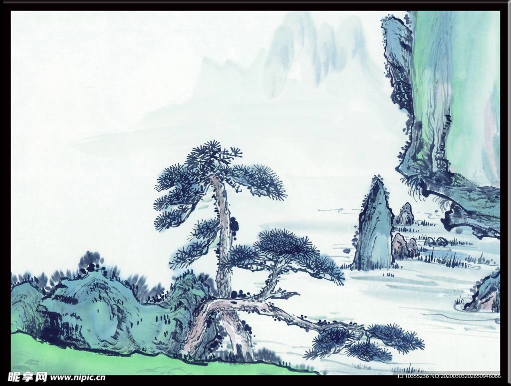 山水画
