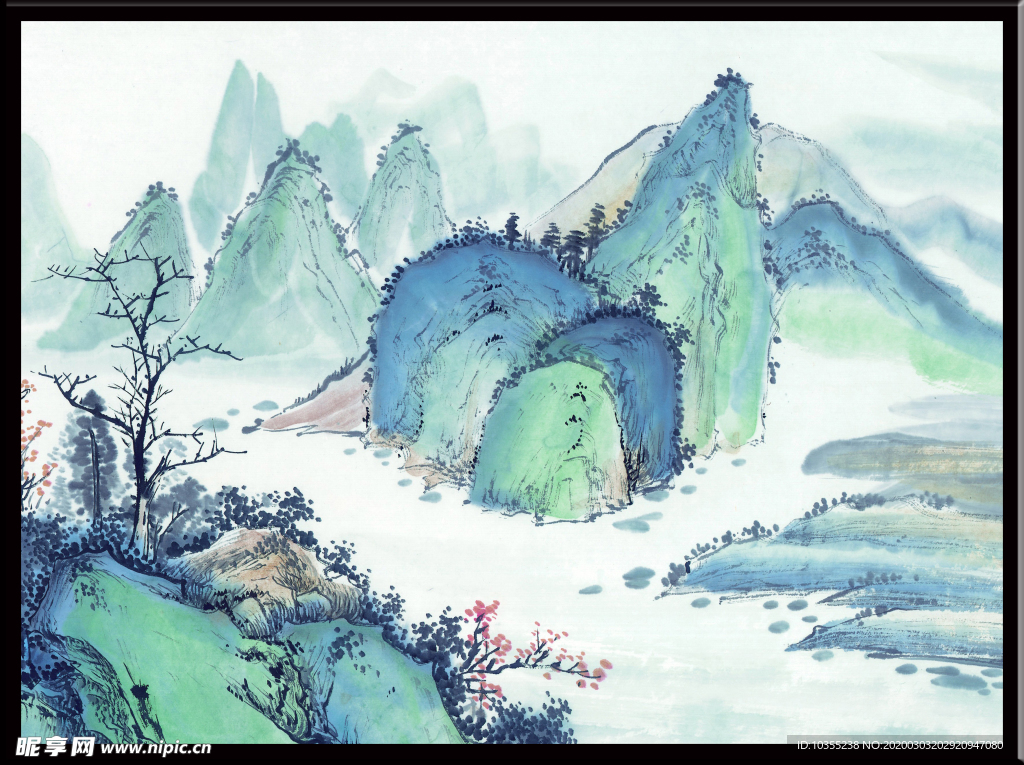山水画