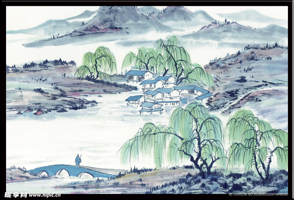 山水画