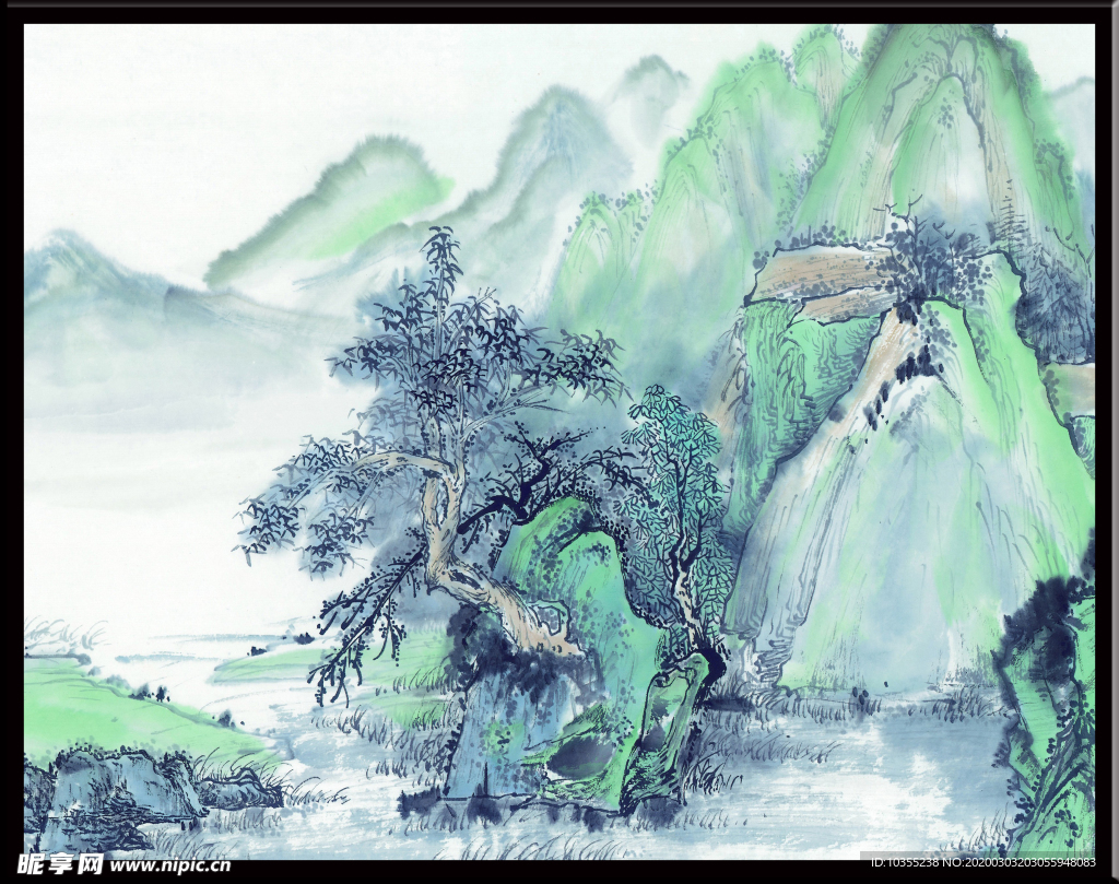 山水画