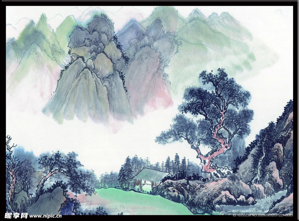 山水画