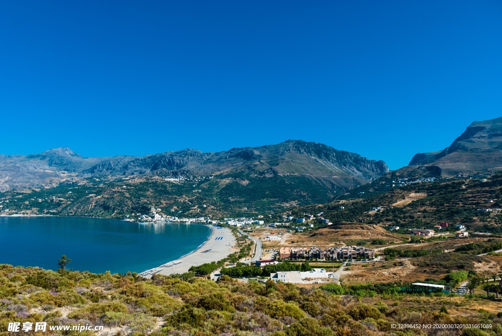 美丽的山川美景摄影