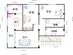 房地产户型图cad施工设计图