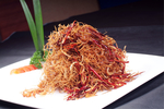 茶树菇爆肥肠