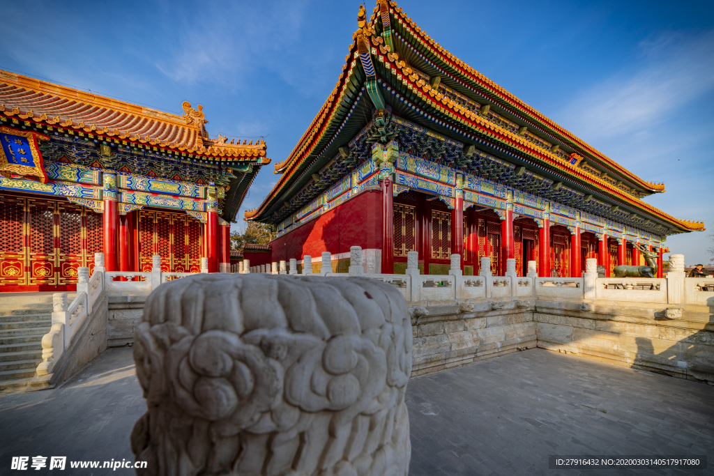 北京景山公园寿皇殿