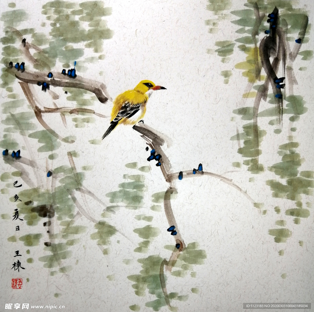 王栋 国画
