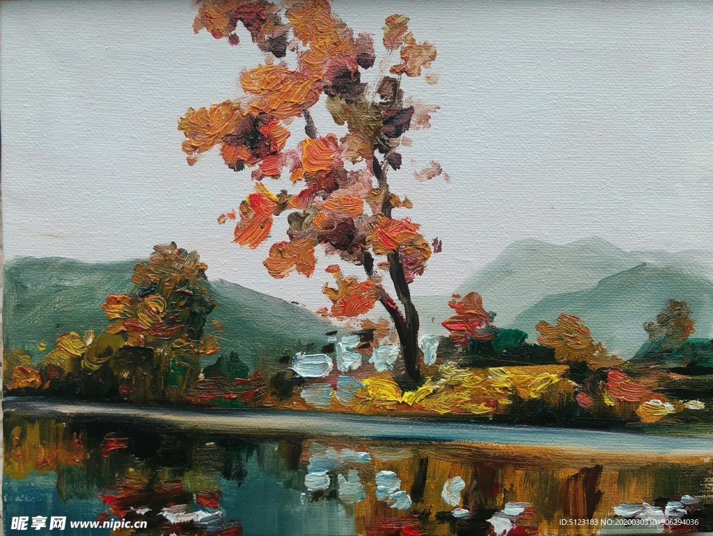 油画  风景