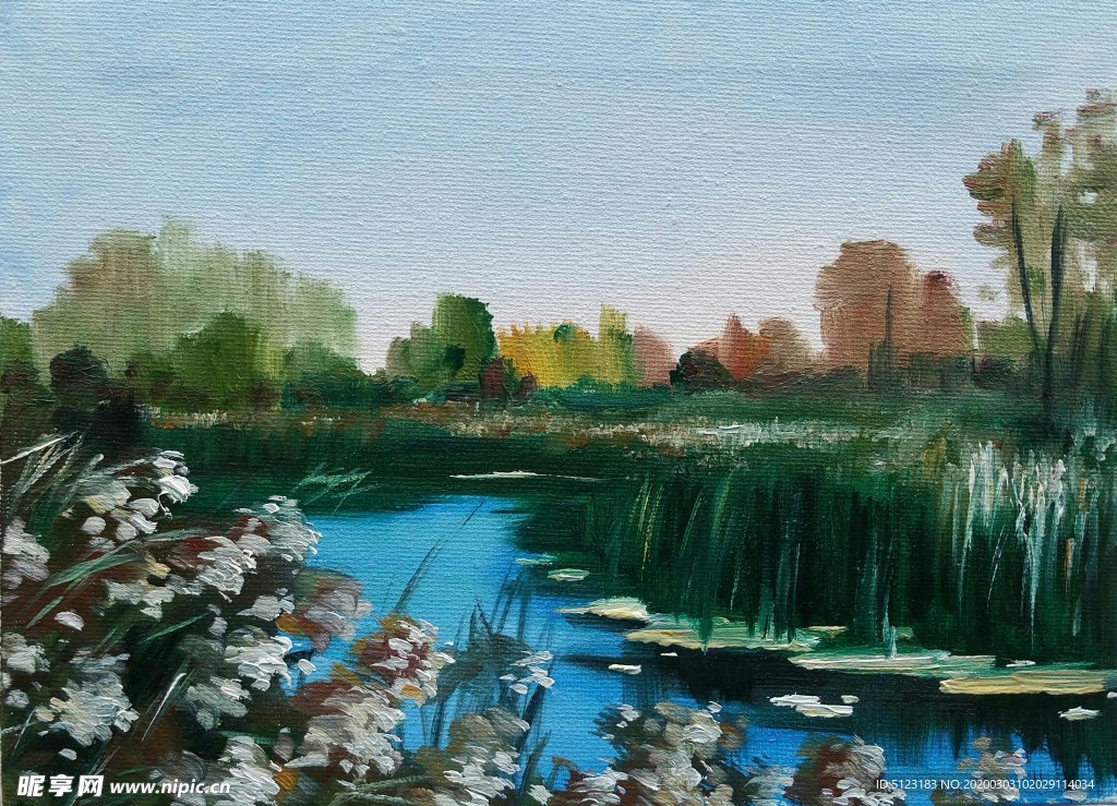 油画  风景