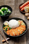 鸡排饭