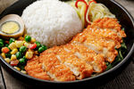 鸡排饭