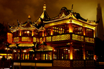 夜景豫园一角