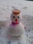 雪人  寒冷