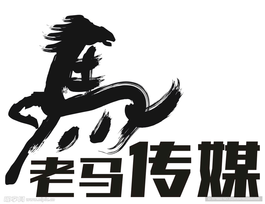 老马传媒标志