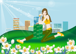 春天插画
