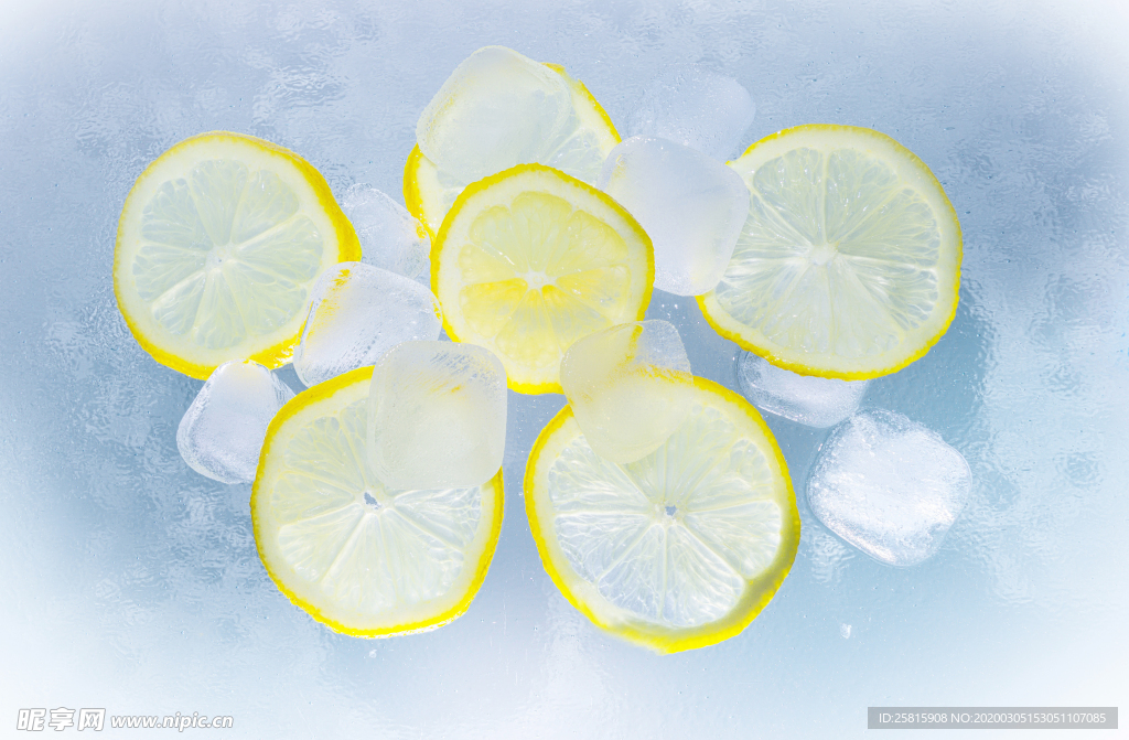 柠檬柠檬片果汁图片