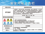 安全风险告知栏