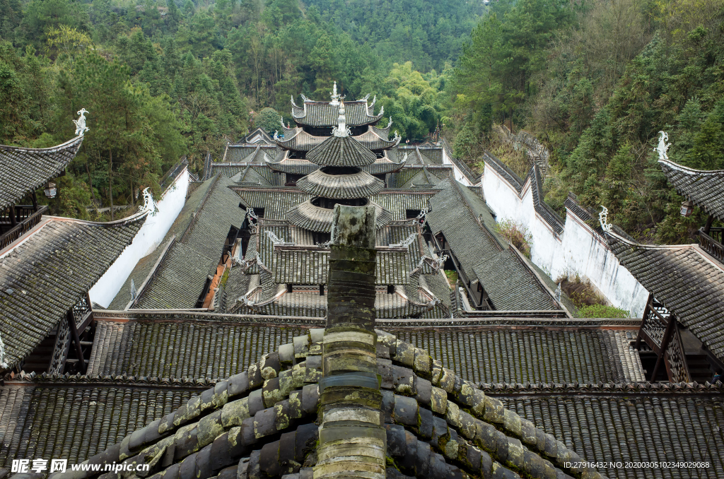 湖北恩施土司城风景区