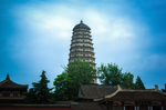 陕西省宝鸡市法门寺宝塔