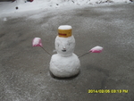 雪人  寒冷