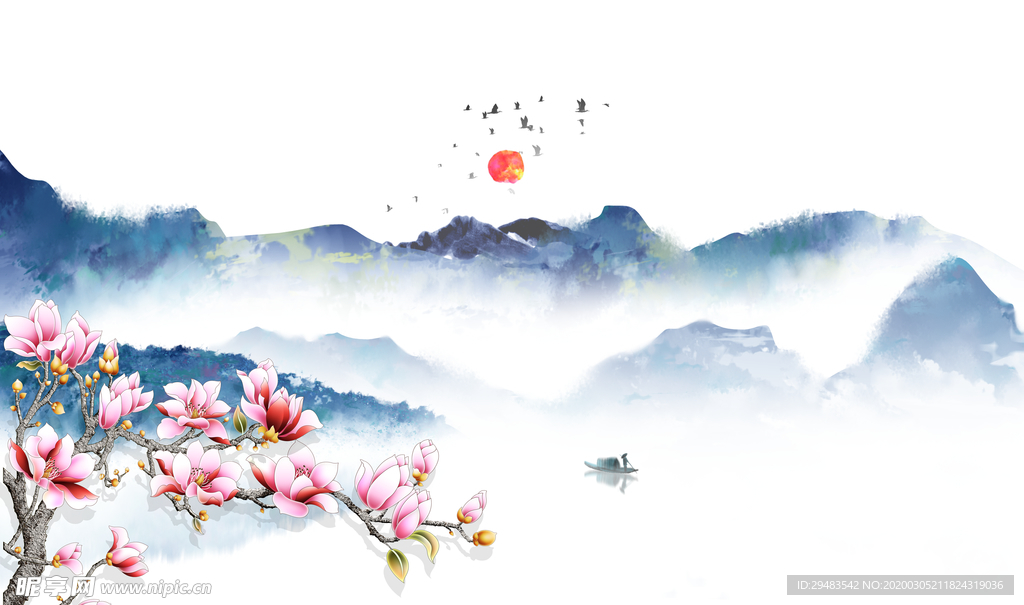 山水画
