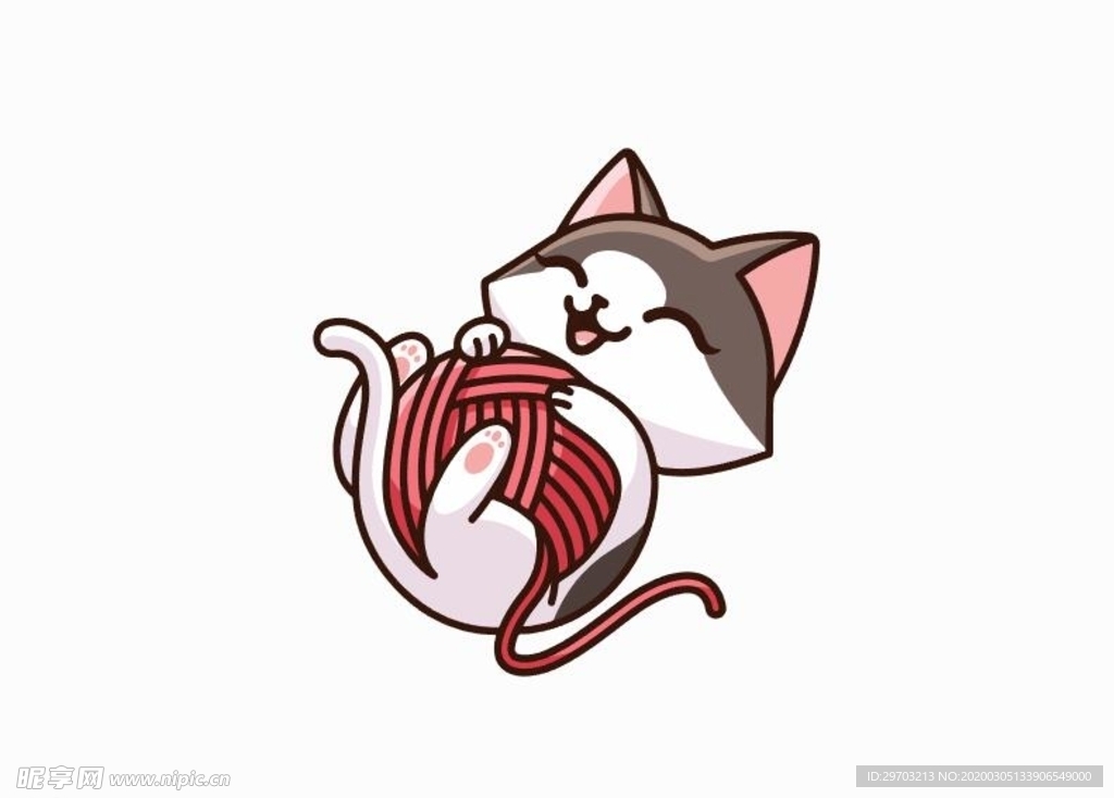 卡通猫咪