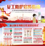 肺炎病毒复工防护宣传指南