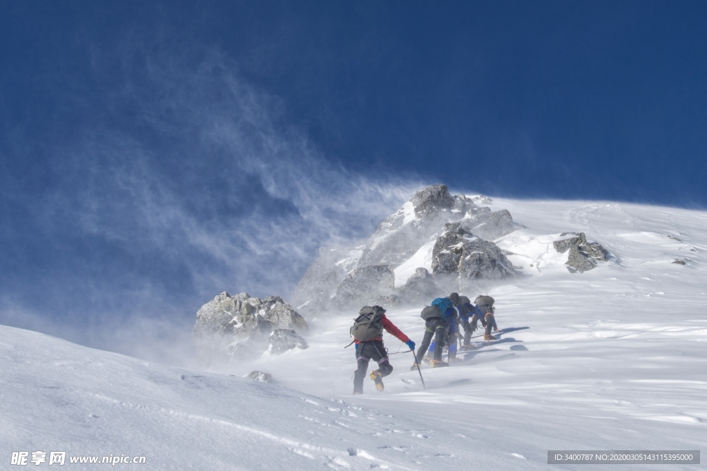 登雪山 攀登