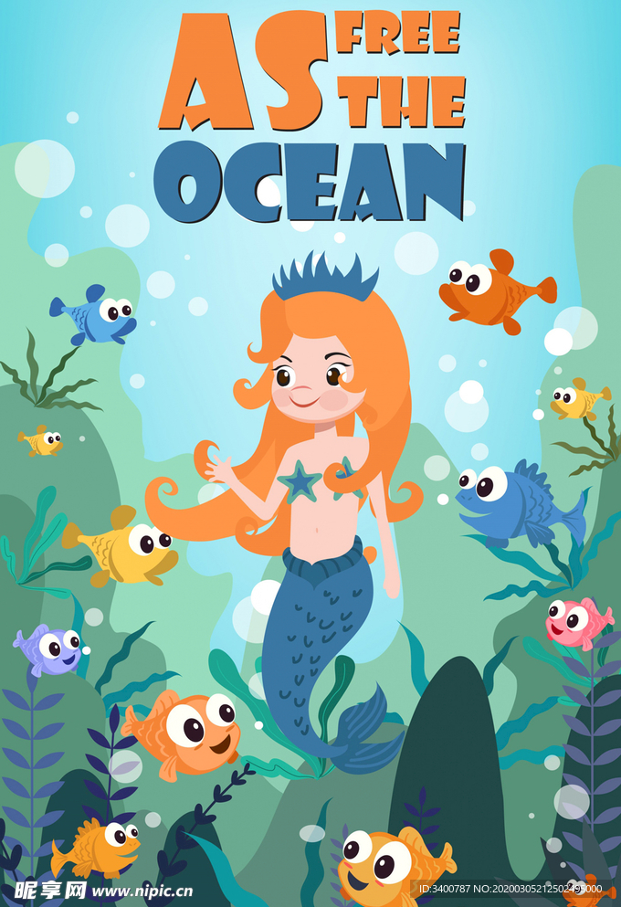 美人鱼海报