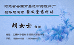 女士名片