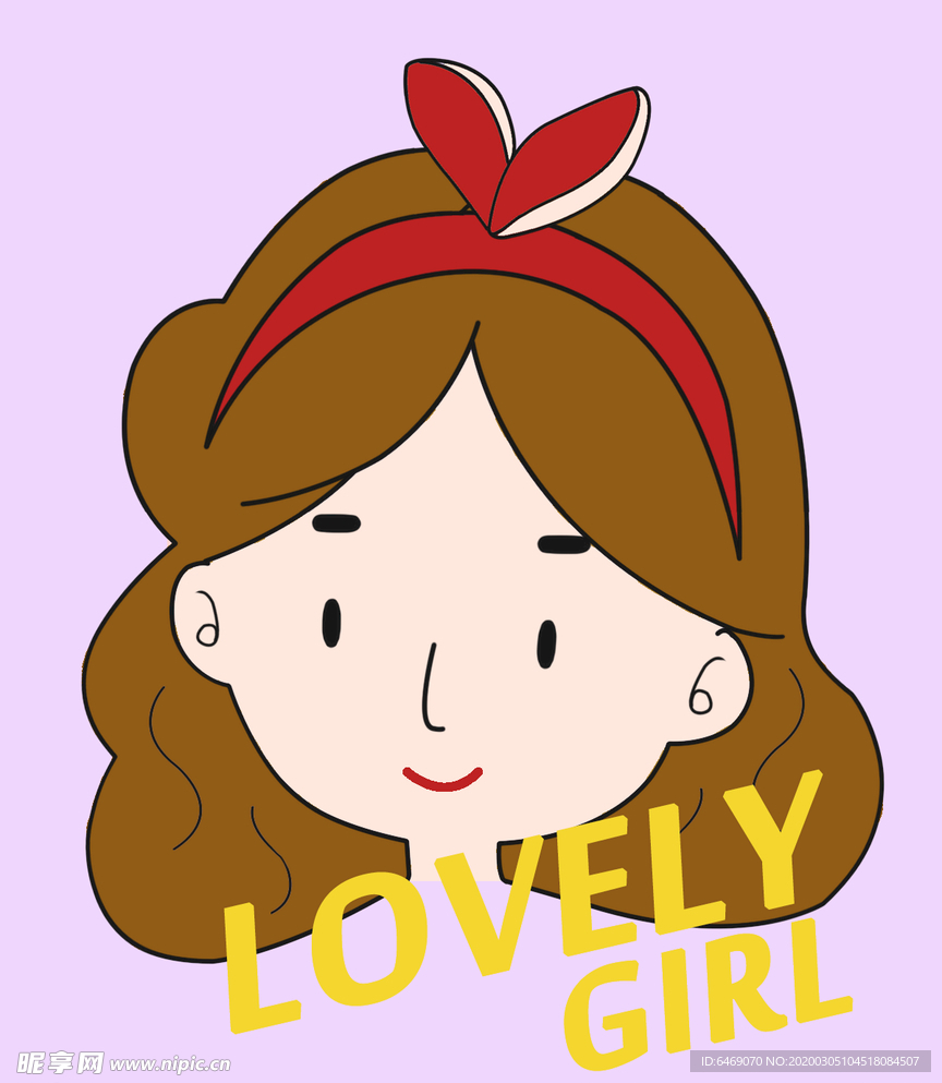卡通女孩