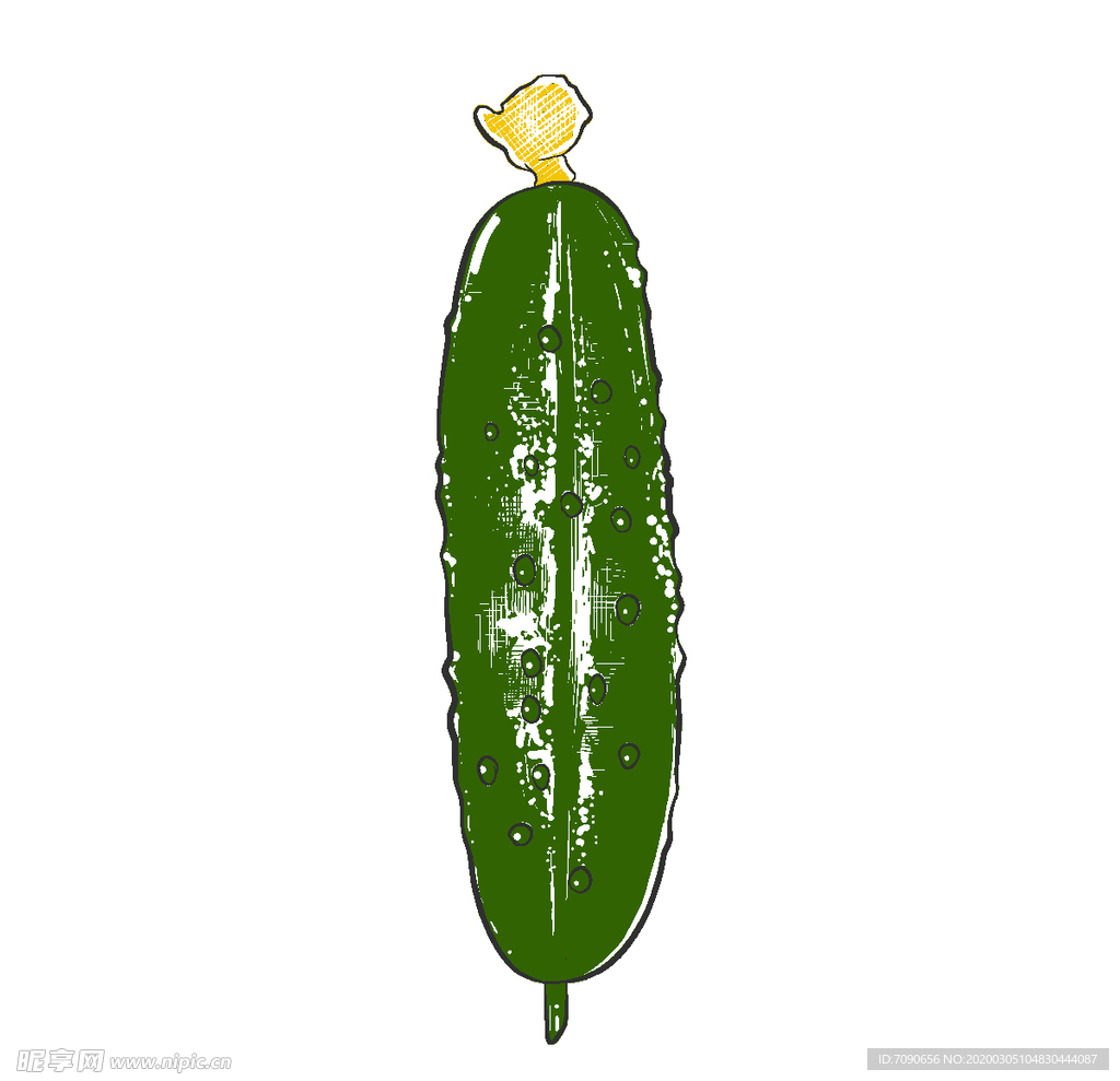 手绘蔬菜插画