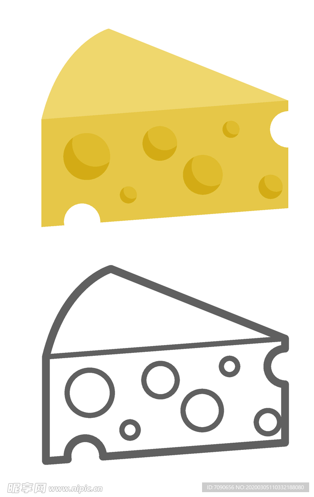 手绘奶酪