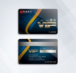 黑色高端VIP会员卡