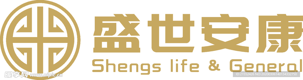 盛世安康logo标识