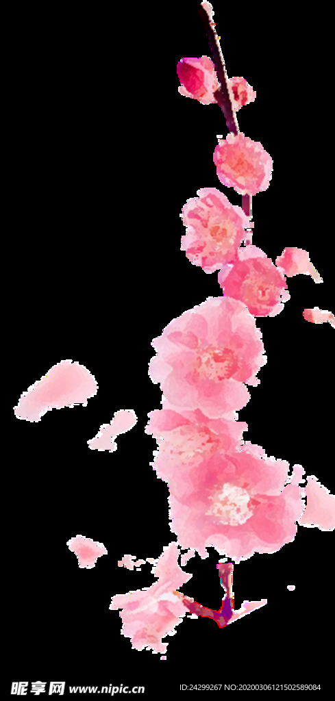 梅花设计素材
