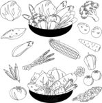 矢量蔬菜