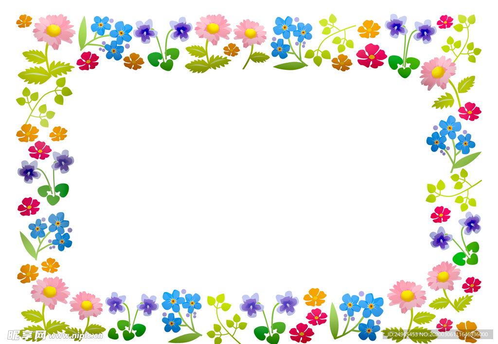 花环边框