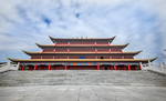 内古蒙葛根庙寺庙建筑
