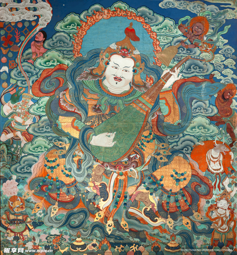 五吞寺壁画