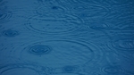 蓝色雨滴