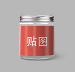 PVC透明塑料罐包装样机
