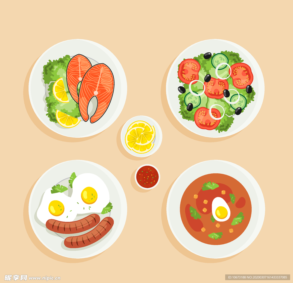 美味食物