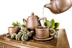 倒茶