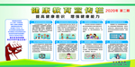 冠状病毒防疫健康宣传栏