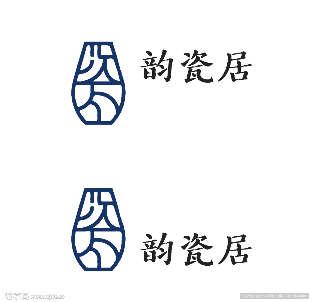 卡通logo 餐饮logo l